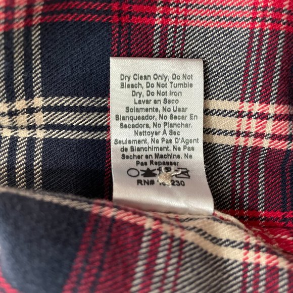 Current Elliott Plaid button up shirt with stud accents - Picture 8 of 8